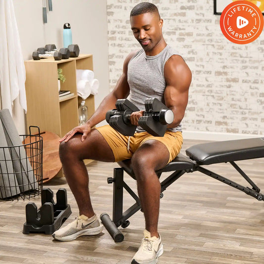 PowerFlow X Dumbbell (Up to 55 lb Adjustable)