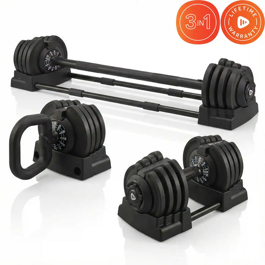 TriForm 3-in-1 System (20–45 lb Weight Set)