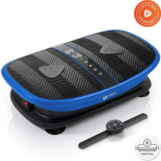 Voice-Controlled Vertical Vibration Exercise Plate
